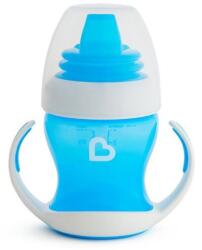 Munchkin Gentle Transition tanulópohár, 118 ml, 4hó+, Kék (012549)