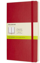 Moleskine Notesz Qp618F2 Puha Skarlát Piros L Sima