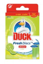 DUCK Fresh Discs WC-tisztító gél csere 2 x 36 ml Lime