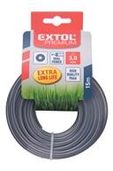 Extol damil szegélynyíró géphez 2, 0 mm, kör keresztmetszetű, fekete közép/dual power, 15m (8870903)