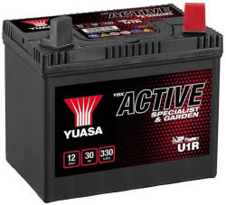 YUASA Active U1R-60M fűnyíró, traktor akkumulátor, 12V 30Ah 330A J+
