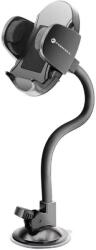Forcell Oval 27 Mașină suport 40-100cm aspirație pe tabloul de bord negru