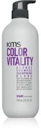 KMS Color Vitality Blonde Shampoo sampon hranitor pentru parul blond cu suvite 750 ml