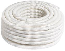 Spirál kondenzvíz cső PVC 30fm/tekercs (fehér cseppvízcső) 20 mm (CSEPPVÍZCSŐ20)