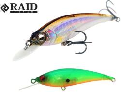Raid Japan RAID LEVEL SHAD SPRINTER 68SR 68mm 5.6gr 017 Sukeru Lime Chart (RAID28820)