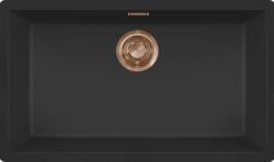 Elleci ZEN 130 K86 BLACK BRONZ TARTOZÉKOKKAL Keratek plus mosogatótálcák (Zen 130 K86 Black bronz tartozékokkal)