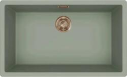 Elleci ZEN 130 K82 SAGE BRONZ TARTOZÉKOKKAL Keratek plus mosogatótálcák (Zen 130 K82 Sage bronz tartozékokkal)