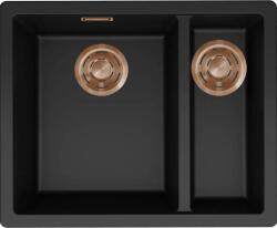 Elleci ZEN-F 150 K86 BLACK BRONZ TARTOZÉKOKKAL Keratek plus mosogatótálcák (Zen-F 150 K86 Black bronz tartozékokkal)
