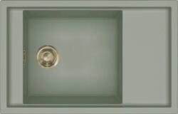 Elleci SINTESI 305 K82 SAGE ARANY TARTOZÉKOKKAL Keratek plus mosogatótálcák (Sintesi 305 K82 Sage arany tartozékokkal)