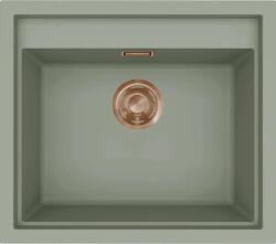 Elleci SINTESI 105 K82 SAGE BRONZ TARTOZÉKOKKAL Keratek plus mosogatótálcák (Sintesi 105 K82 Sage bronz tartozékokkal)