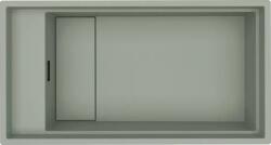 Elleci DIALOGO 360 WORKSTATION K82 SAGE INOX TARTOZÉKOKKAL Keratek plus mosogatótálcák (Dialogo 360 Workstation K82 Sage inox tartozékokkal)