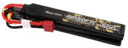 Gens ace 25C 1500mAh 3S1P 11.1V Nunchuck 3X Airsoft Gun Lipo Battery with T Plug (GEA15003S25D3) - kontaktor