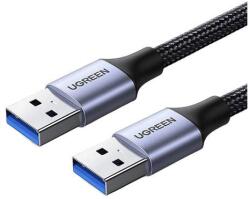 UGREEN 2A USB3.0 kábel USB-A - USB-A, 2m (fekete)