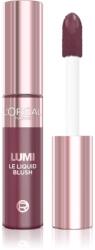L'Oréal Lumi Le Liquid Blush fard de obraz lichid culoare 645 Cool Berry 11 ml