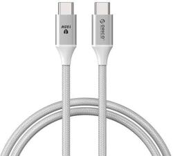 ORICO 100W USB-C USB-C töltőkábel (fehér)