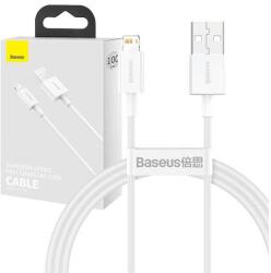 Baseus Superior Series USB-Lightning kábel, 2, 4 A, 1 m (fehér)