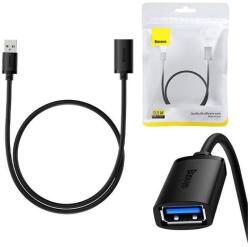 Baseus AirJoy Series USB 3.0 hosszabbítókábel, 0, 5m (fekete)