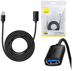 Baseus AirJoy Series USB 2.0 hosszabbítókábel, 3m (fekete)