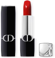 Dior Rouge Dior ruj cu persistenta indelungata reincarcabil culoare 999 Satin 3.5 g