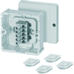 Hensel DP 9025 kábelösszekötő doboz, csatornák és védőcsövek szereléséhez, 88x88x49mm 600038 (DP 9025) - lumenet