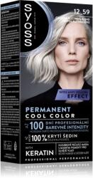 Syoss Permanent Cool Color Culoare permanenta pentru par cu subton rece culoare 12-59 Cool Platinum Blond 1 buc