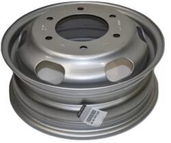 REN/DACIA Janta REN/DACIA 403000053R din Tabla 5.5Jx16Inch Model cu Roti Duble pe Punte Spate Argintiu (403000053R)