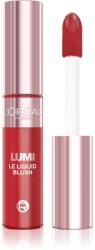 L'Oréal Lumi Le Liquid Blush fard de obraz lichid culoare 640 Glowy Rouge 11 ml