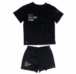  TIAKI TIAKI Pet & Parent fekete pizsama kutyagazdiknak, S