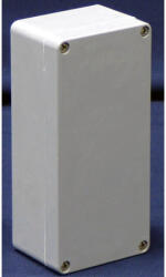 Csatári Plast CSP 081606 poliészter doboz, üres 80x160x60mm IP 65 szürke, halogénmentes CSP 10081606 (CSP 10081606)