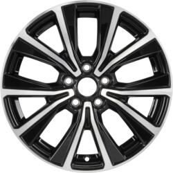 FORD Janta FORD 2393240 din Aliaj Style 2 (10 Spite/5 V-uri) 7Jx17Inch Argintiu/Negru (2393240)
