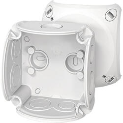 Hensel EnyCase DK 0100 GZ kábelösszekötő doboz 84x84x55mm szürke (DK 0100 GZ)