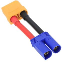 Gens ace XT90 male to EC5 female adapter (GEAX9M2E5F) - kontaktor