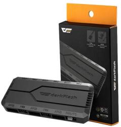 darkFlash RC2 PWM RGB ventilátorvezérlő / számítógépes modul (fekete) (RC2)