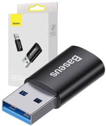 Baseus Ingenuity USB-A-USB-C OTG adapter (fekete)