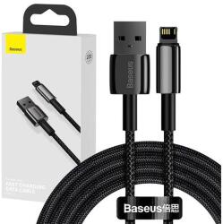 Baseus Tungsten Gold USB-Lightning kábel, 2, 4A, 2m (fekete)