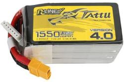 Tattu R-Line 4.0 akkumulátor 1550mAh 22.2V 130C 6S1P XT60 (TAA15506S13X6)