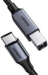 UGREEN USB-C to USB-B 2.0 cable (for printer) Ugreen US370, 2m (black)