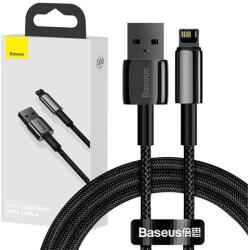 Baseus Tungsten Gold USB-Lightning kábel, 2, 4A, 1 m (fekete)