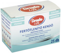 Brado Bradolife fertőtlenítő kendő 25db