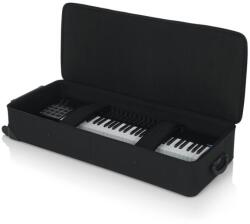 Gator GK-61 Könnyű, EPS szivacsos, merev keyboard táska kerékkel, 61 billentyűs hangszerhez (GK-61)