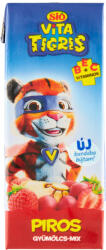 Sió Vitatigris Piros gyümölcs mix 20% 200ml