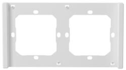Sonoff Fehér kettes sorolókeret Sonoff M5-80, M5-80 Matter (SwitchMan) kapcsolókhoz - okosabbotthon
