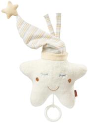 Fehn Music Box Baby Sleep Aid Star - Cutie muzicala cu jucarie detasabila pentru agatat - Melodie de ajutor pentru somn "Stii cate stele mici in picioare" - Jucarii pentru bebelusi si copii de la 0+ luni (