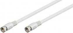 Goobay 50737 Type-F antenna kábel 1.5m - Fehér (50737-) (50737-Goobay)