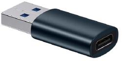 Baseus INGENUITY adapter (USB - Type-C aljzat, OTG, adatátvitel és töltés) SÖTÉTKÉK