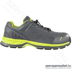 PUMA FUSE MOTION 2.0 GREEN LOW S1P ESD HRO SRC Munkavédelmi cipő 46-os (Szürke/Neon) (PUM-643880) (PUM-643880-46) (PUM-643880-46)