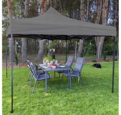 MalTec 3 falú pavilonsátor, szürke, 3 x 3 m, MalTec 112812 (112812)