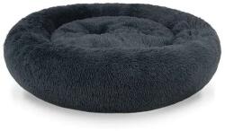 Univerzális Plüsságy kutyáknak és macskáknak, 80 cm - Sötétszürke (828960)