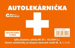 COMPASS Aid Kit I. műanyag doboz a szlovák piacon
