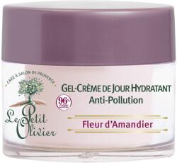 Le Petit Olivier nappali krém zselé, szennyeződésgátló mandulával, minden bőrtípusra, 50 ml